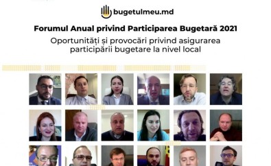Cel de-al doilea Forum Anual pentru Bugetare Participativă: oportunități și provocări privind asigurarea participării bugetare la nivel local
