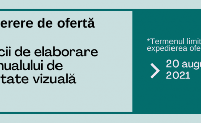 Cerere de ofertă: servicii de elaborare a manualului de identitate vizuală